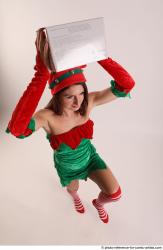 VERONIKA ELF STANDING POSE WITH BOX